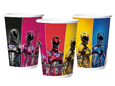 Copo Papel Power Rangers 08 Unidades