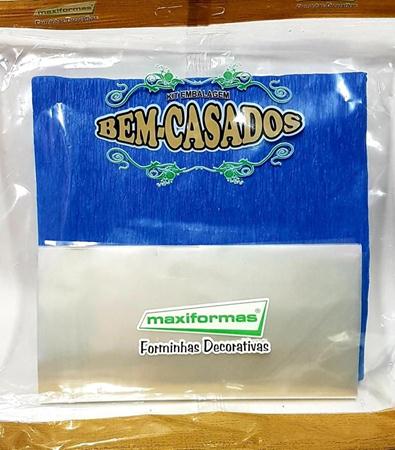 Papel Bem Casado 15 x 15 Azul Mdio