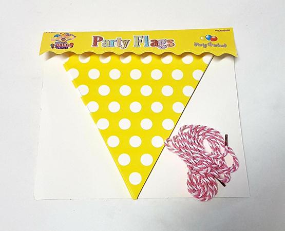 Bandeirola Mix Po Amarela