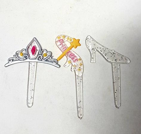 Pick Coroa Princesa Sortidos 05 Unidades