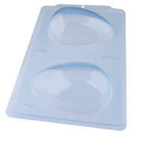 Forma Simples Semi Profissional Ovo Liso 500g Unidade