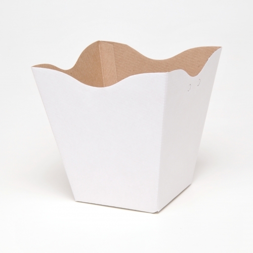 Cachepot Vintage Mini Branco Unidade
