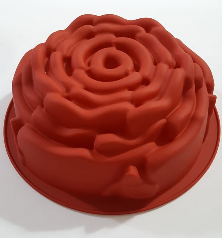 Forma Silicone Rosa Diam 230