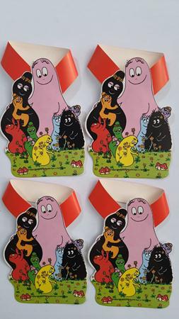 Enfeite de Garrafa Barbapapa 10 Unidades