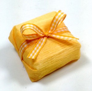 Papel Bem Casado 17 X 17 Amarelo Ouro