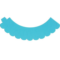 Saia Para Cupcake Cores Azul Claro 12 Unidades