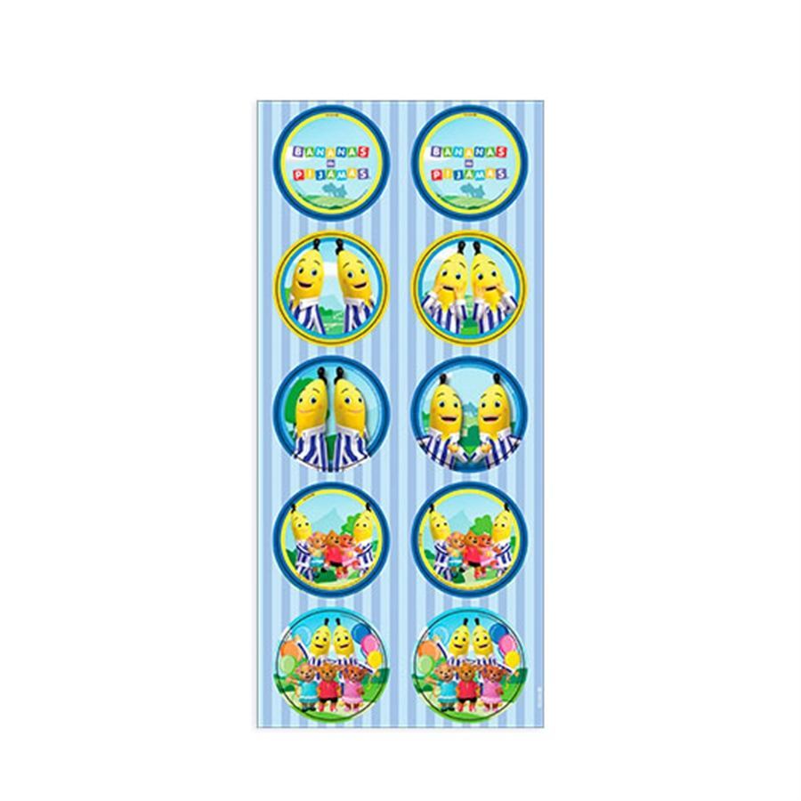 Adesivo Bananas de Pijamas 03 Cartelas