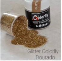 Glitter Colorlly 5g Dourado Unidade
