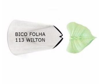 Bico Confeitar N 113 Folha Unidade