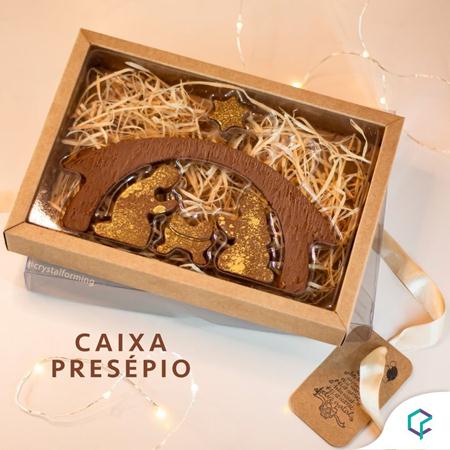 Caixa Prespio Plano Kraft Unidade