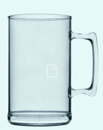 Caneca Acrlico 500 ml Unidade