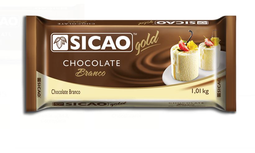 Chocolate 1,05kg Sicao Gold Branco