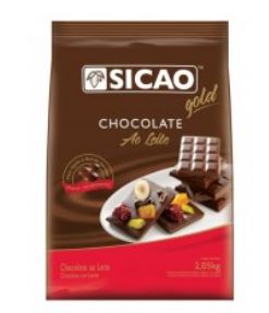 Gotas De Chocolate 2,05kg Sicao Ao Leite Unidade