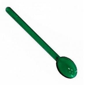 Mini Colher Acrlica Piccolo Verde Escuro 100 Unidades