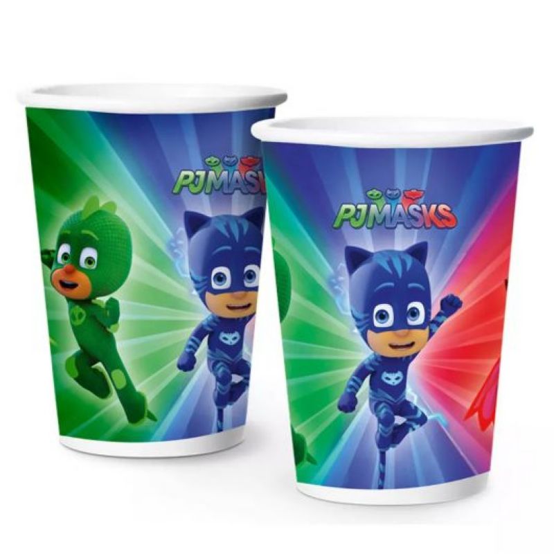 Copo Papel Pj Masks