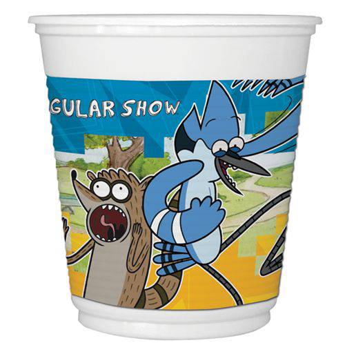 Copo Regular Show 08 Unidades