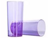 Copo 340 ml Acrlico Long Drink Roxo 10 Unidades