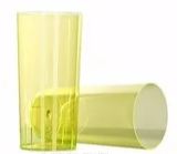 Copo 340 ml Acrlico Long Drink Verde Neon 10 Unidades