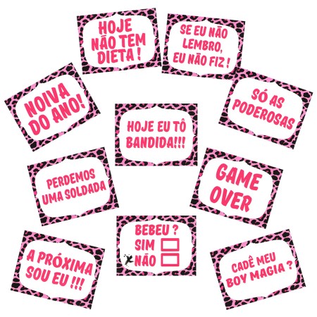 Placas Com Suporte Despedida De Solteira