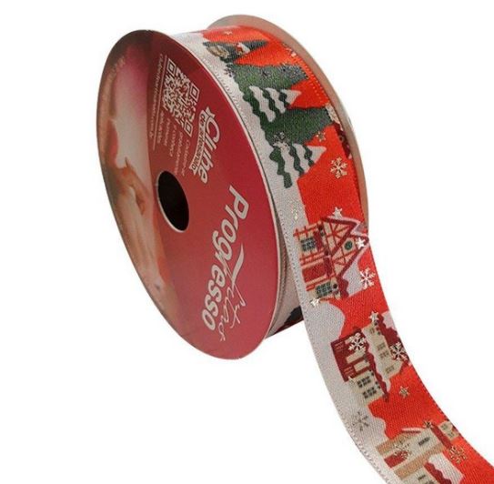 Fita Progresso 22mmx10m Vila De Natal Cor 07 Unidade