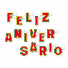 Faixa Feliz Aniversario Vermelha