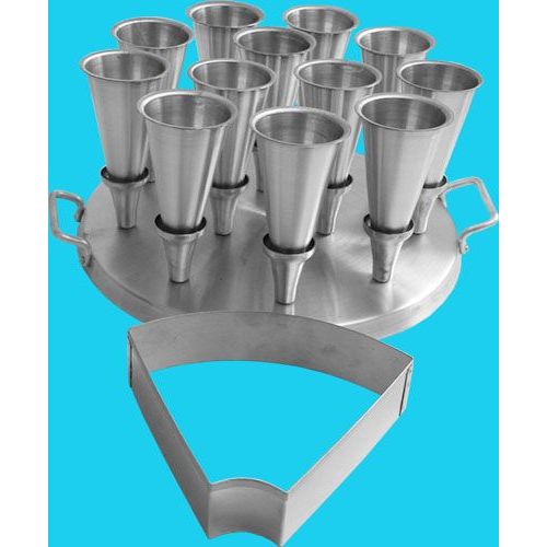 Forma Para Pizza No Cone 12 cones