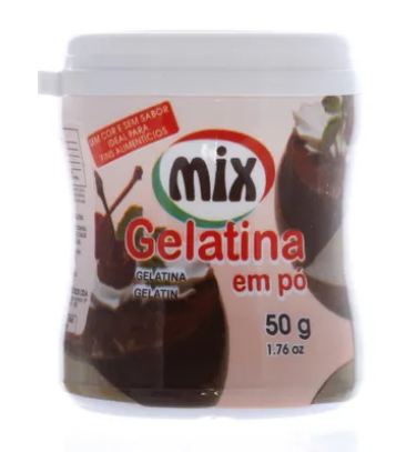 Gelatina Sem Sabor Mix 50g
