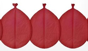 Guirlanda Balo Vermelho
