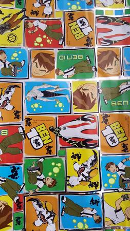 Folha 69 x 89 cm Ben 10 03 Unidades