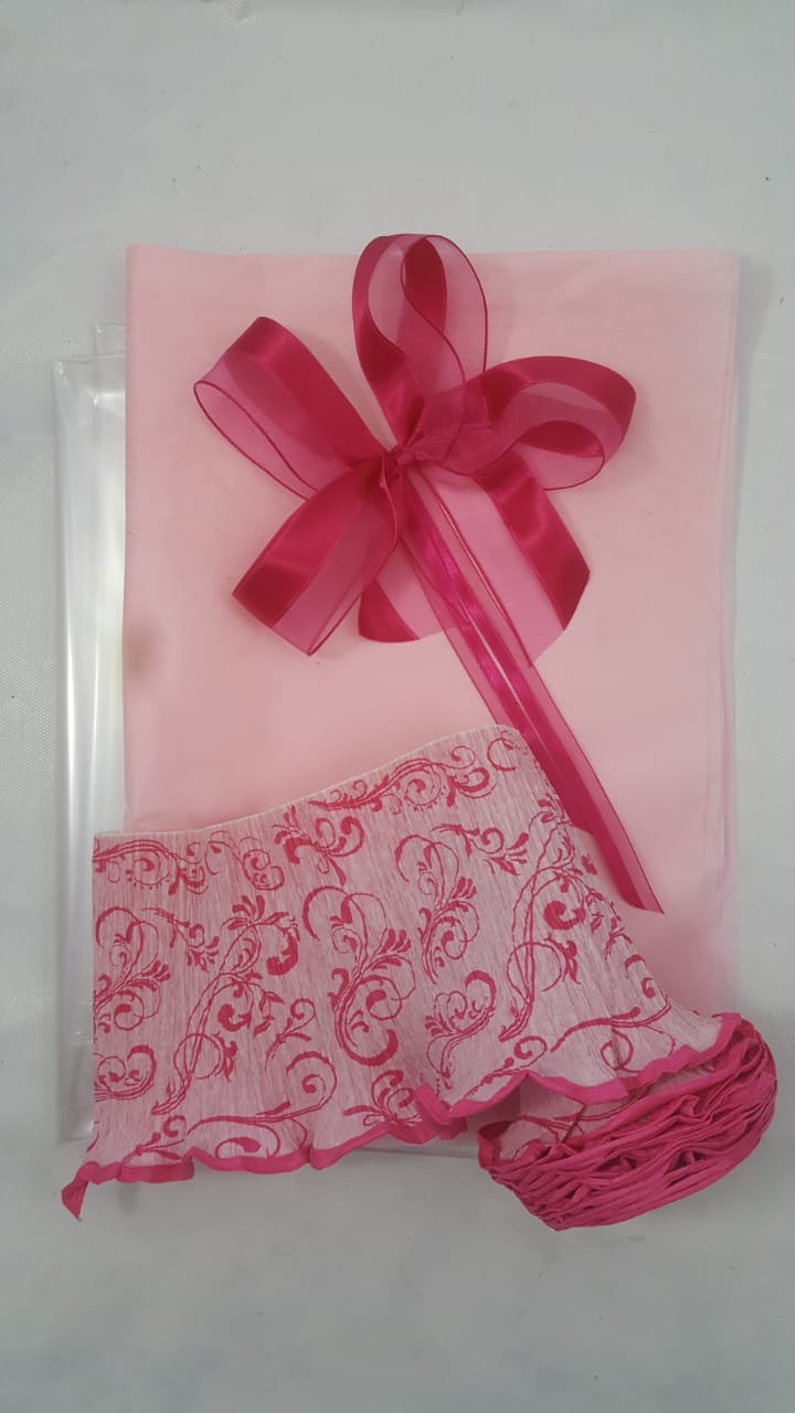Kit Para Cesta M Pink Arabesco