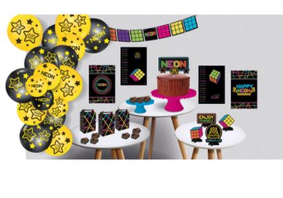 Kit S Um Bolinho Neon 89 Unidades