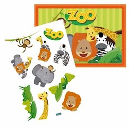 Painel Kit Decorativo Zoo Unidade