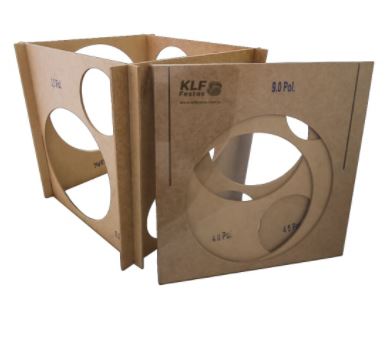 Medidor De Bales Mdf Kit