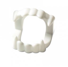 Mini Brinquedo Dentadura Branca 06 Unidades