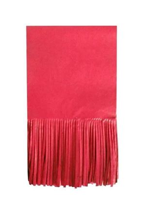 Papel De Bala Simples Vermelho 48 Unidades