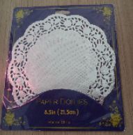 Papel Rendado Doiles Prata 21,5cm 20 Unidades