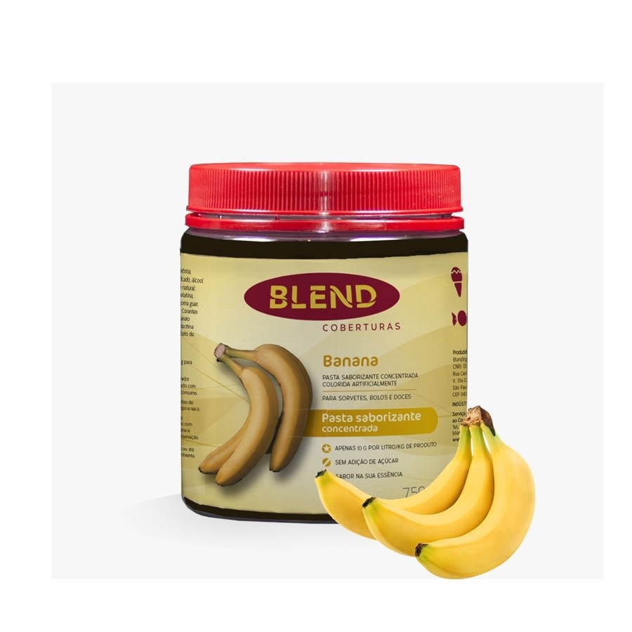 Pasta Saborizante Concentrado 90g Blend Banana