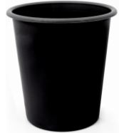 Cachepot Pop Pequeno Preto