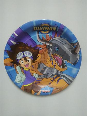 Prato Digimon 10 Unidades
