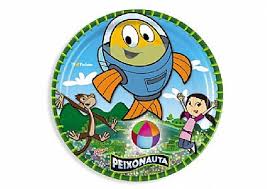 Prato Peixonauta 08 Unidades