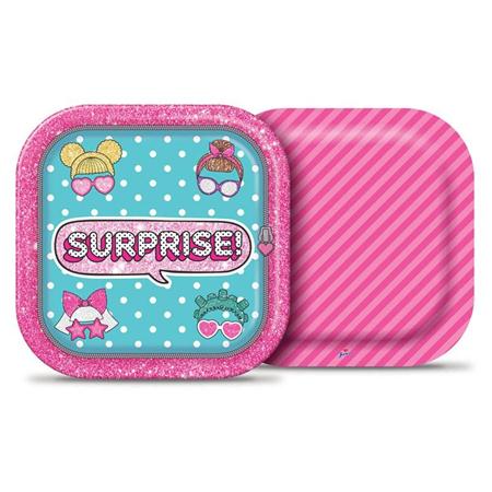 Prato Papel LOL Surprise 18cm 08 unidades