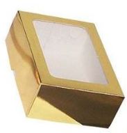 Caixa Retangular E Laminada Ouro Unidade