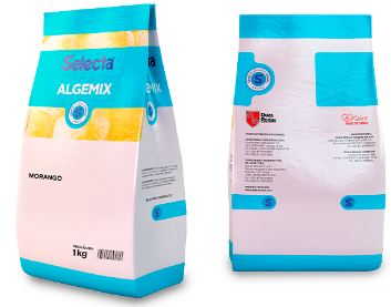 Sabor Algemix 1kg Morango Unidade