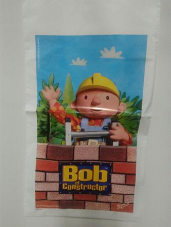 Sacola Plstica Bob O Construtor 08 Unidades