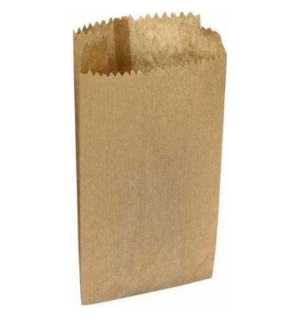 Saco Kraft Ir 1/4 Kg 100 Unidades