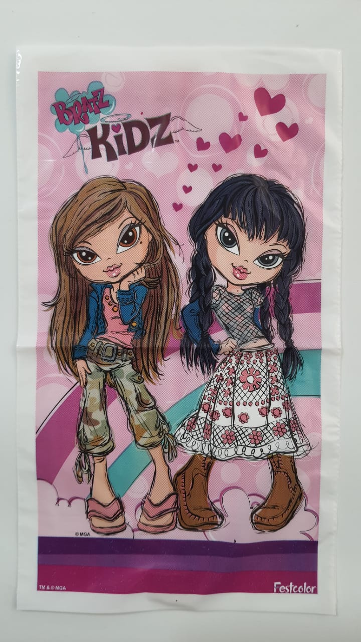 Sacola Plstica Bratz Kidz 08 Unidades