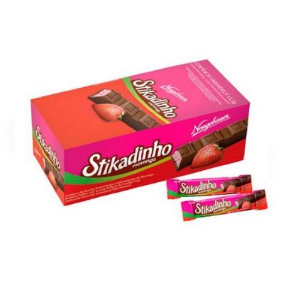 Caixa Stikadinho Morango 32 unidades
