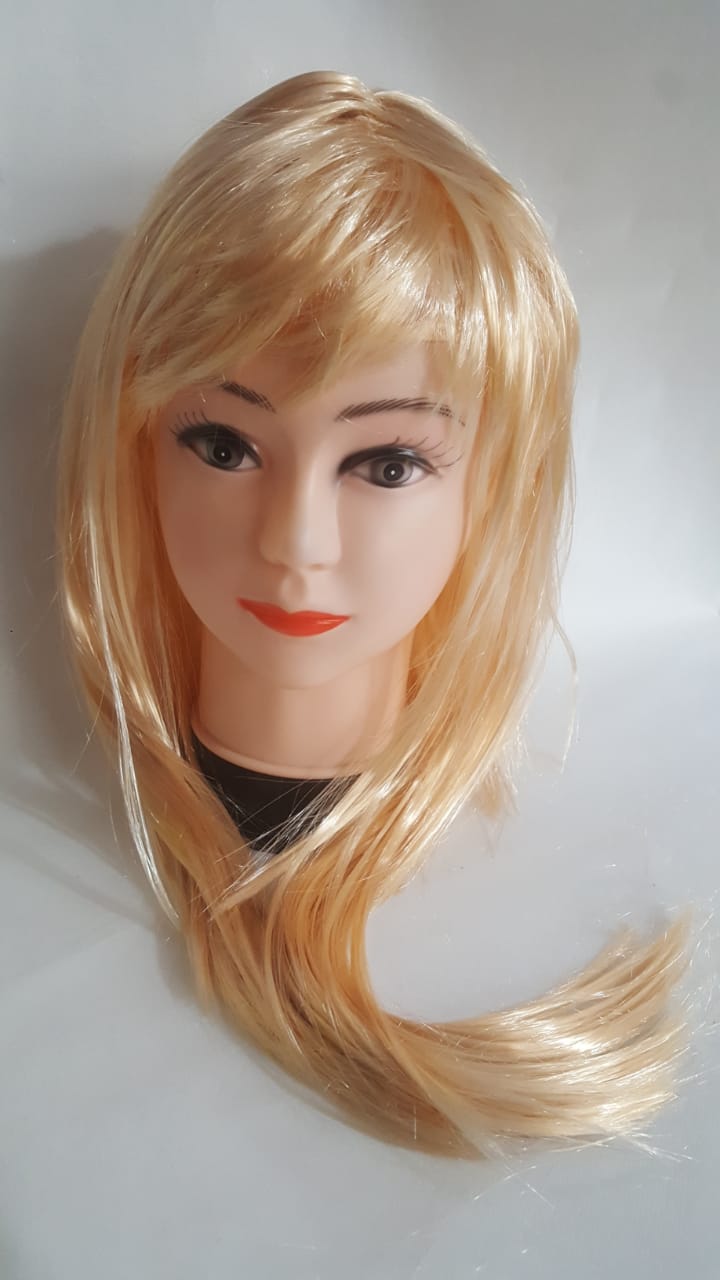Peruca Longa Loira Unidade