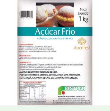 Acar Frio Para Doces 1kg Unidade