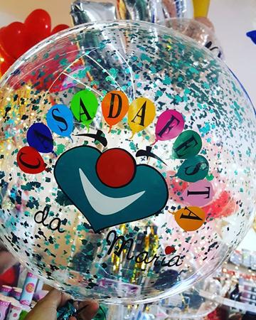 Adesivo Personalizado Para Balo / Bubble Unidade